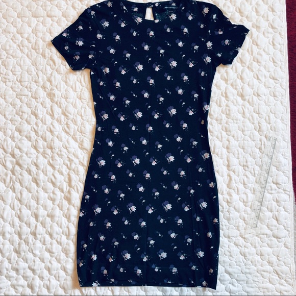 SOLD French Connection floral cotton dress - Picture 1 of 5